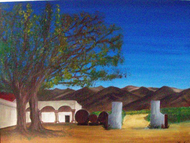 Norteño Oil Canvas Landscaping