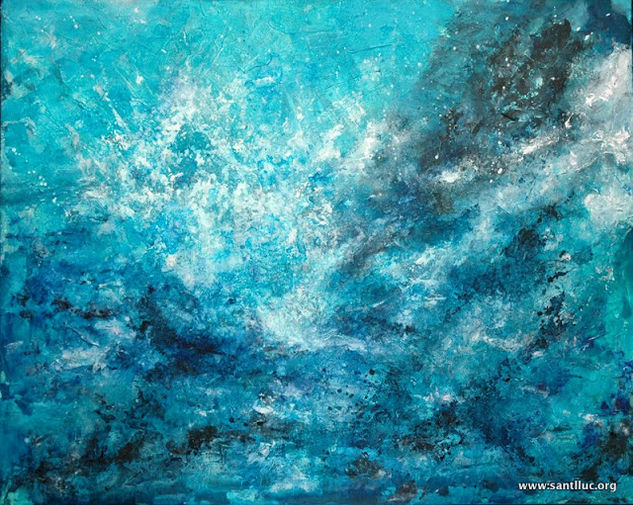 CARME  LOPEZ Acrylic Panel Marine Painting