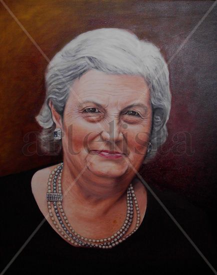 Retrato1 Oil Canvas Portrait