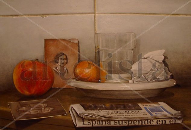 Ahora y antes Oil Canvas Still Life Paintings