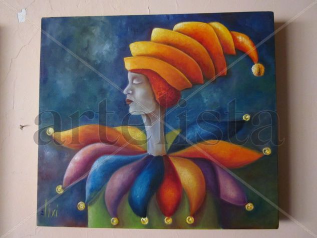 INDIFERENCIA Oil Canvas Figure Painting