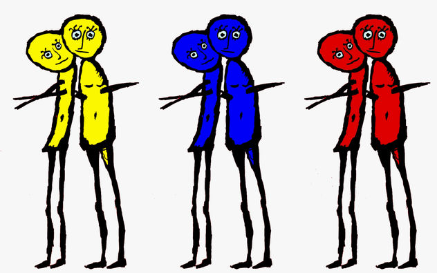 triptico el abrazo
