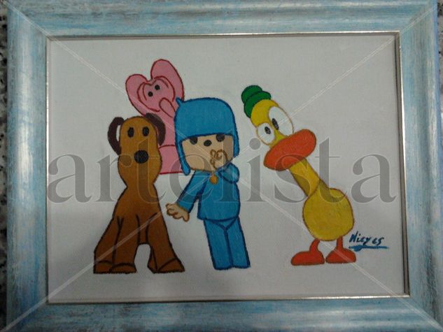 pocoyo Oil Canvas Others