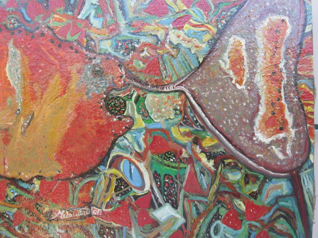 Fresa en descomposición Oil Canvas Figure Painting