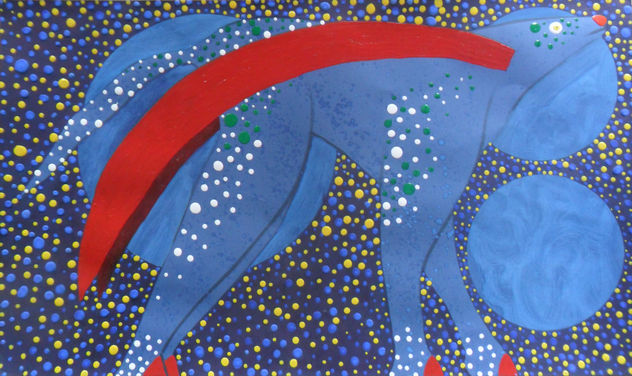 Weeping sadness, painting Joys for them