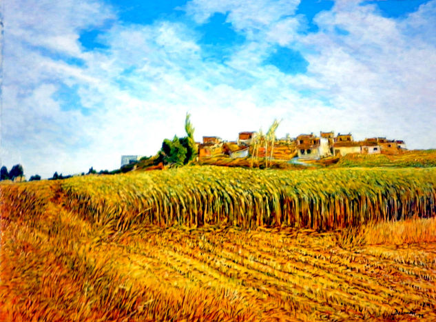 Bodegas Villaherreros (Osorno) Acrylic Card Landscaping