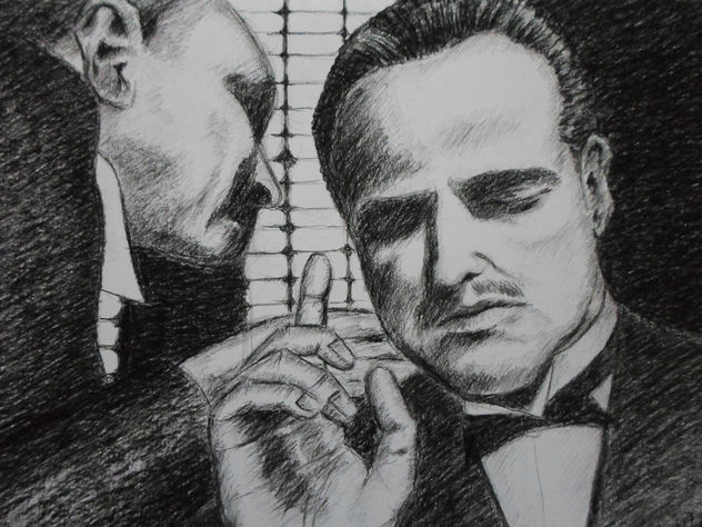 el padrino dibujo a pedido, Manuel Arellano, constitución, chile