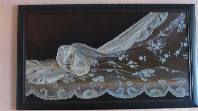 la mantilla Óleo Lienzo Otros