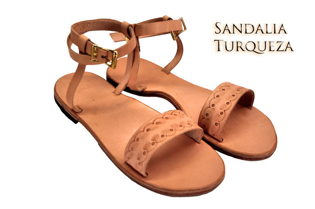 sandalias artesanales Publicidad y moda Color (Digital)