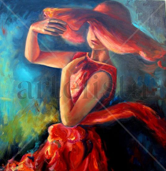 MÚSICA (life photographer) Oil Canvas Figure Painting