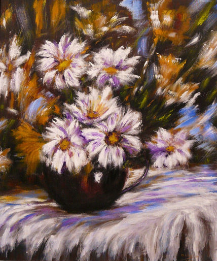 La vasija de flores