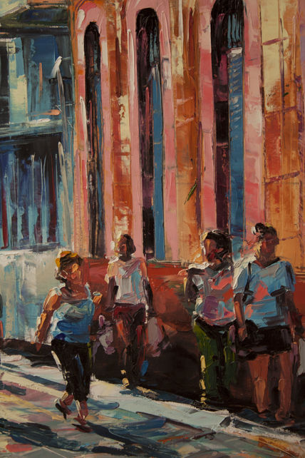Gente caminando