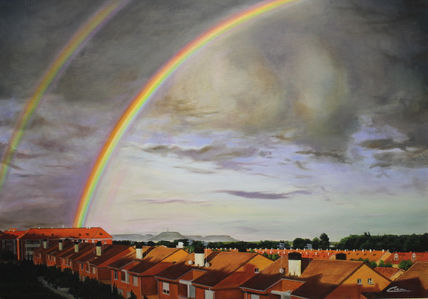 Doble arco iris...