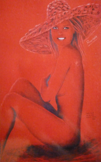 LA MODELO HEIDY KLUM Mixed Media