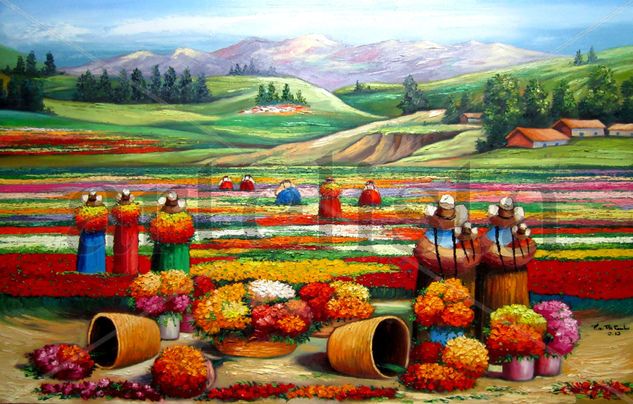 paisaje Oil Canvas Landscaping