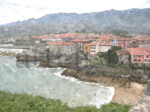 Playa de Llanes. Asturias