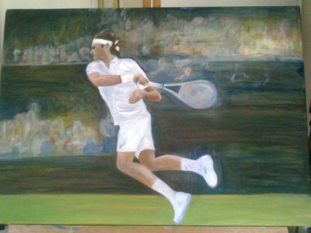 ROGER Oil Canvas Sports