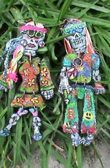 Calaveras hippies Others Figure