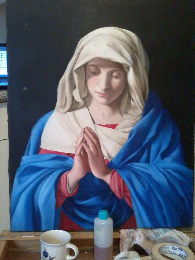 La Virgen en Oración  (reproducción)