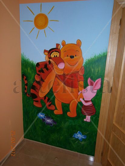 Mural Winnie the Pooh 