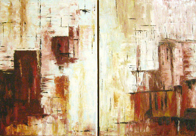 AbstractoDoble Oil Canvas Others