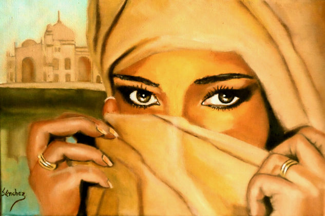 Al-Andalus 3 Oil Canvas Portrait