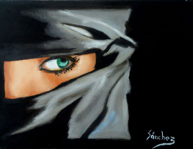 Al-Andalus 5 Oil Canvas Portrait