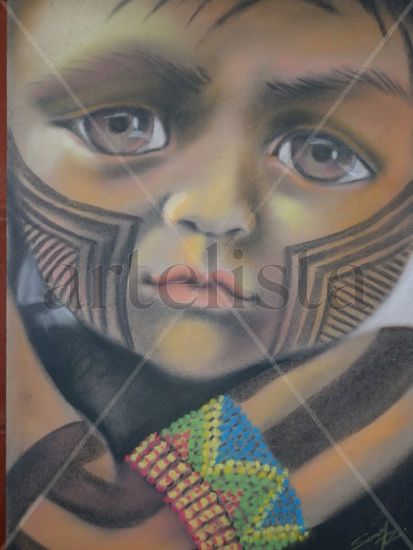 rostro de niño indigena Otros