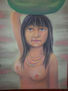 Niña con sandia