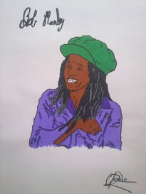 Bob Marley color