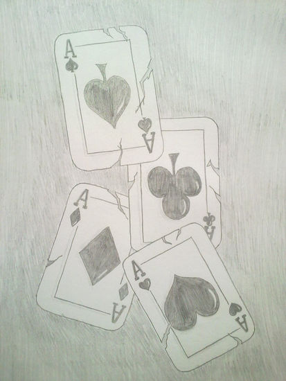 Cartas de poker Pencil