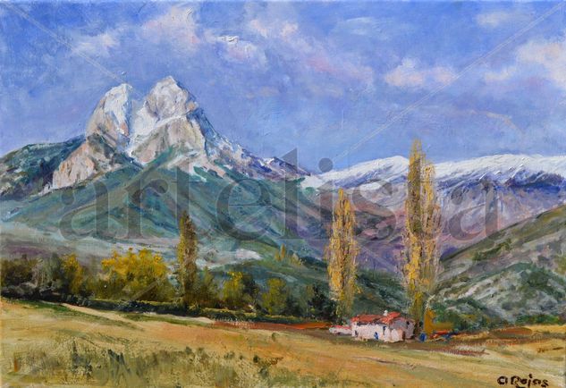 Pedraforca Oil Canvas Landscaping