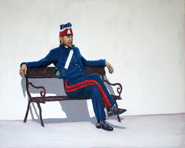 El sueño de Grzegorz Oil Canvas Figure Painting