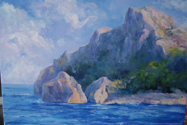 COSTA NORTE Oil Canvas Marine Painting