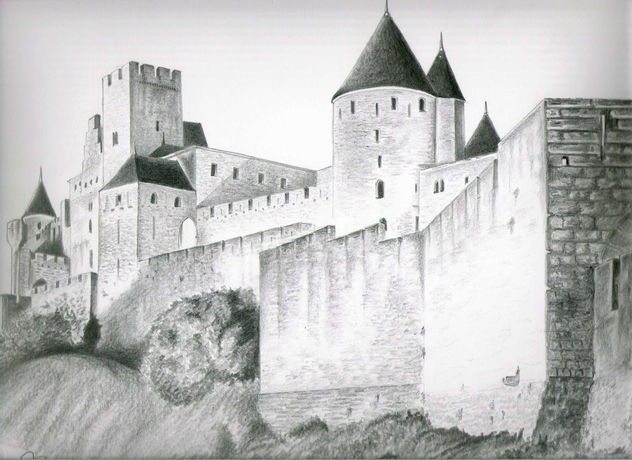 Castillo de Carcassonne, Francia