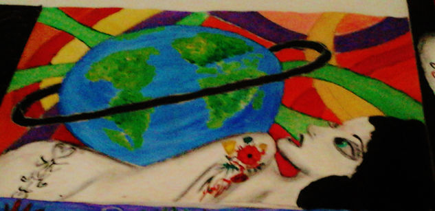 Paren el mundo... Mixed media Card Others