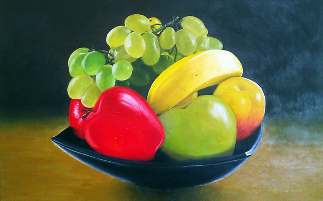 Dominio de uvas Oil Canvas Still Life Paintings