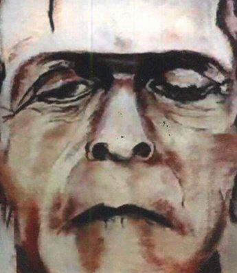 BORIS KARLOFF, Frankenstein Mixed Media