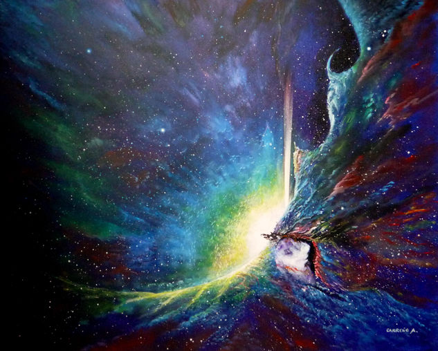 "Vuelta hacia Orion" Acrylic Canvas Others