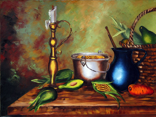 13-004 Bodegon Oil Canvas Still Life Paintings