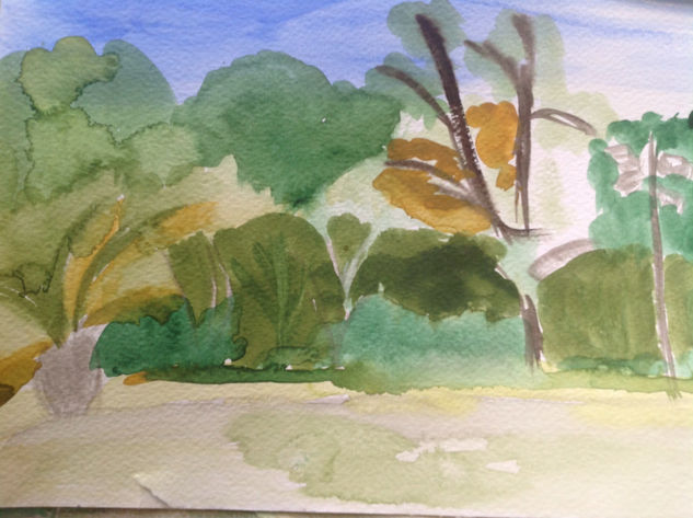 Alrededor Watercolour Card Landscaping