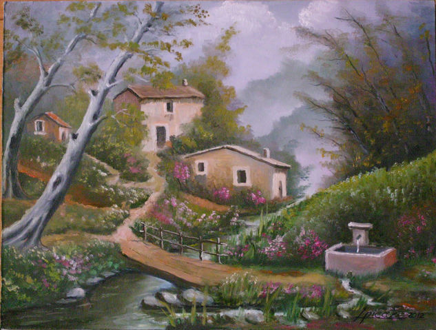 PAISAJE Oil Panel Landscaping