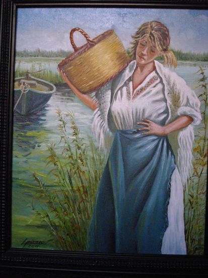 ALBUFERA Oil Canvas Figure Painting