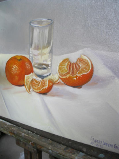 mandarinas Oil Canvas Still Life Paintings