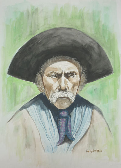 Pionero Watercolour Card Portrait