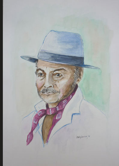 Pionero Watercolour Card Portrait