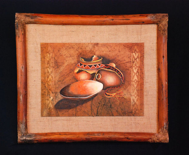 cacharros Oil Panel Still Life Paintings