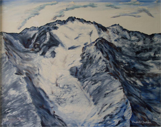 Pico Bolívar-Venezuela Oil Canvas Landscaping