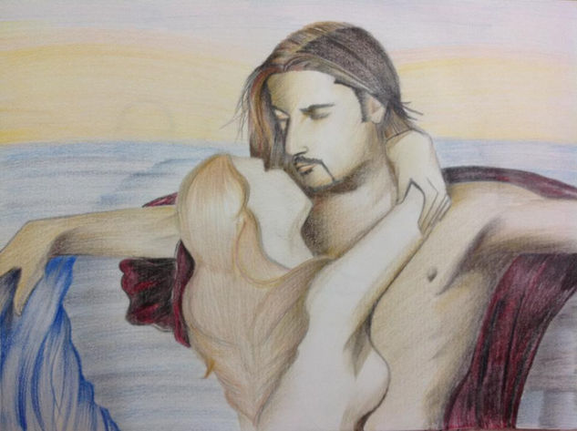 lovers in heaven Pencil