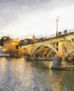 Puente de Triana. Atardecida de invierno